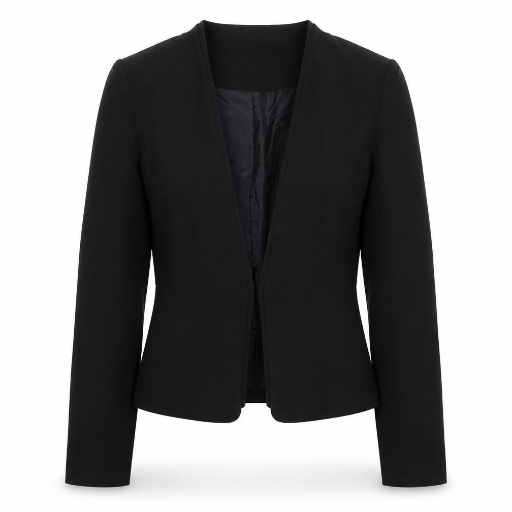 H&M Women's Black Blazer, Size 8, Regular Fit