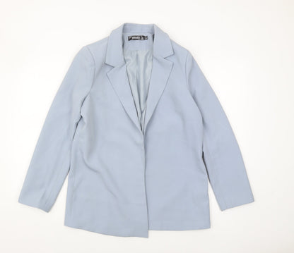 Additional front view of Missguided Women's Blue Blazer UK 10