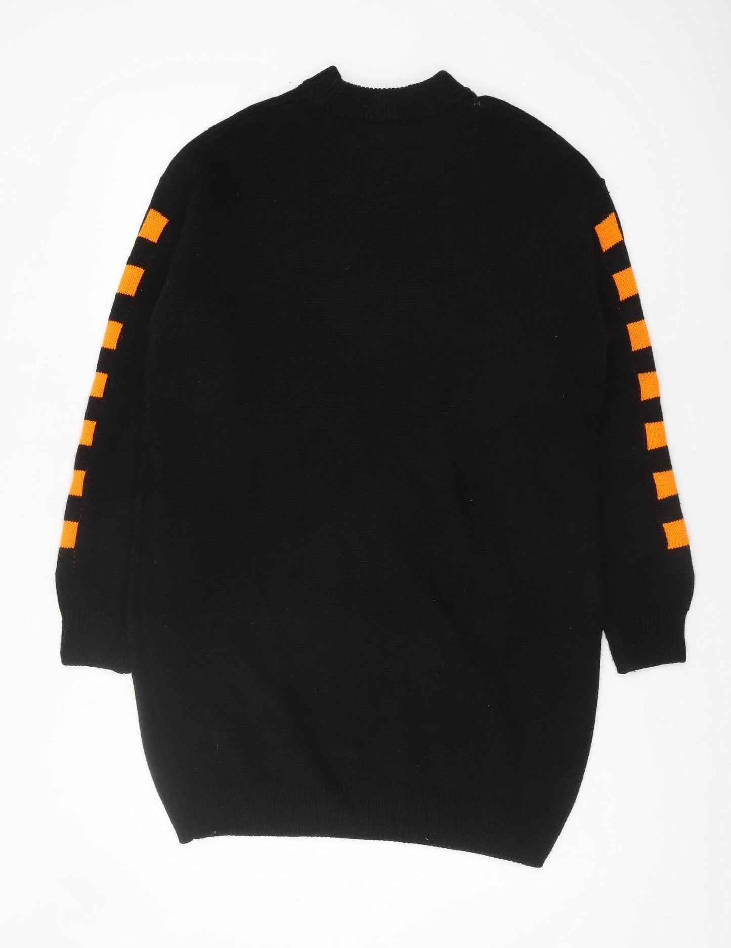 H&M Unisex Black Graphic Pullover Jumper XS