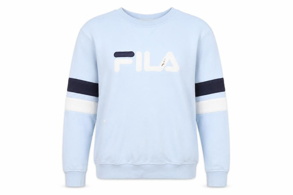 Fila Unisex Blue Pullover Sweatshirt Size 12
