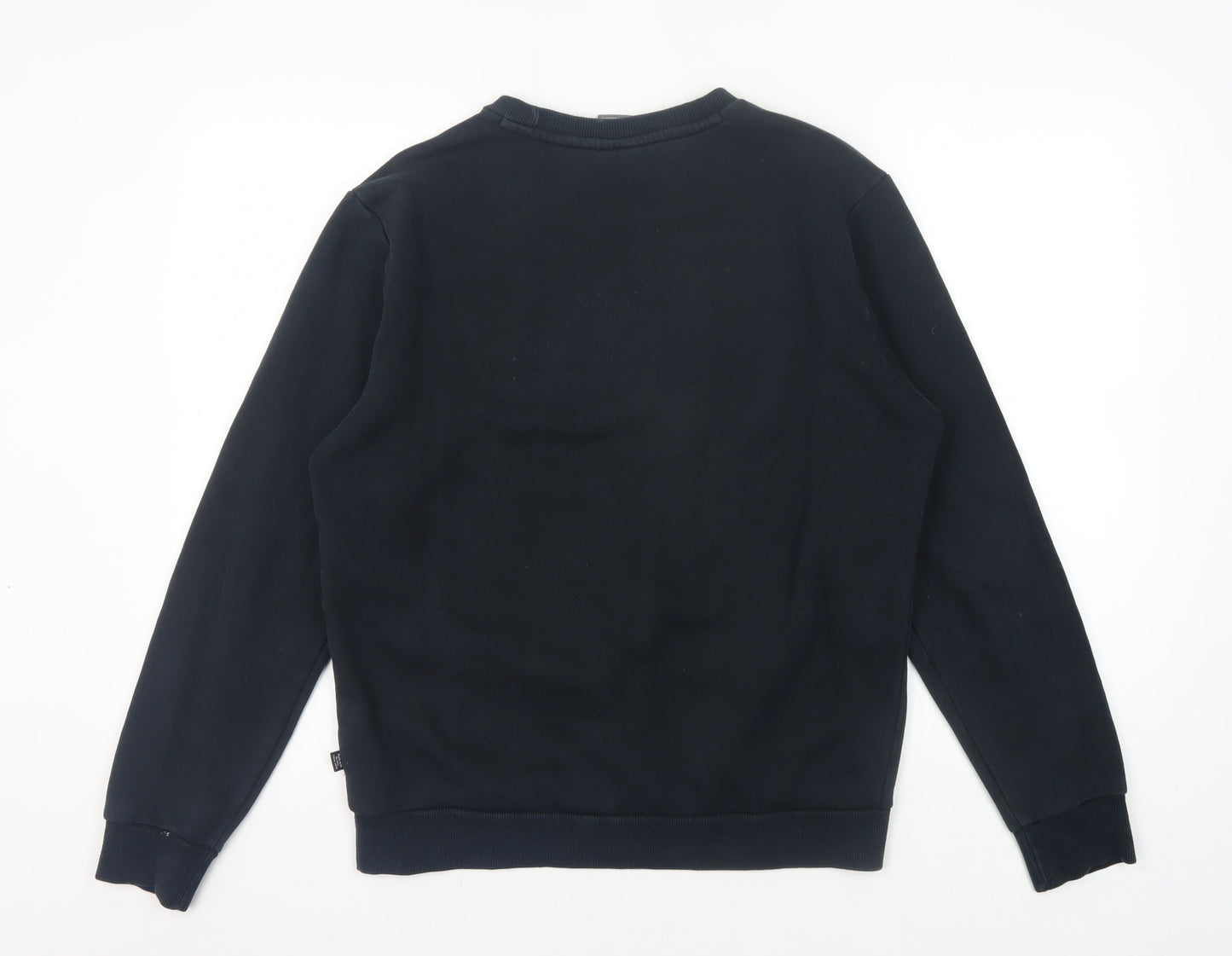 Puma Men's Black Pullover Sweatshirt S with Logo