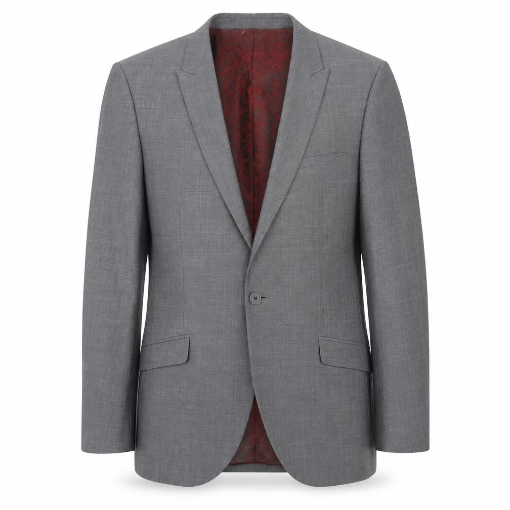Ted Baker Men's Grey Suit Jacket 40S Business Style