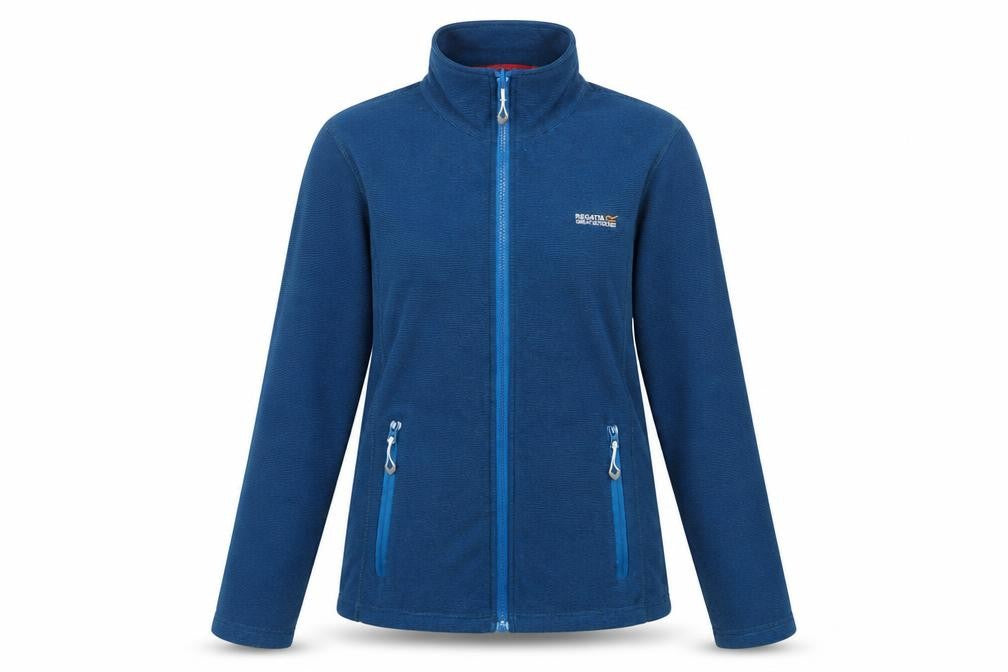 Regatta Women's Blue Mid-Length Jacket, Size 12