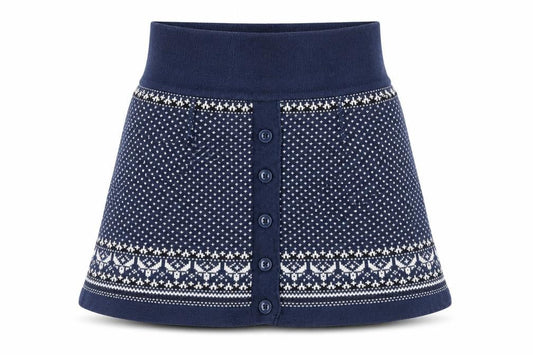 FatFace Women's Blue Geometric Skirt Size 10