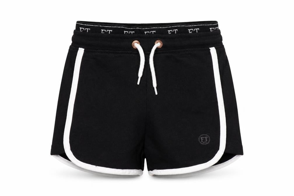Firetrap Girls' Black Athletic Shorts 7-8 Years