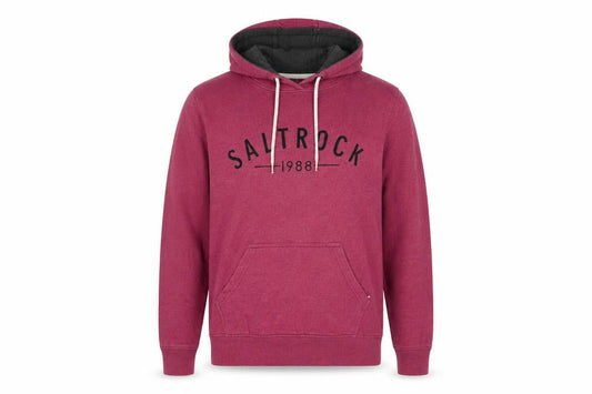 Saltrock Womens Red Graphic Pullover Hoodie Size 10