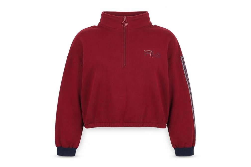 Fila Women's Red Pullover Sweatshirt XL