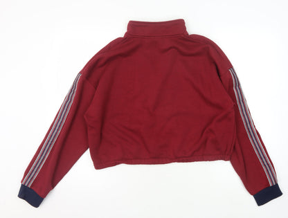 Back view of Fila Women's Red Pullover Sweatshirt XL