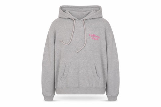 Hollister Women Grey Pullover Hoodie XS