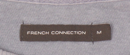 French Womens Connection Blue Pullover Sweatshirt - Medium