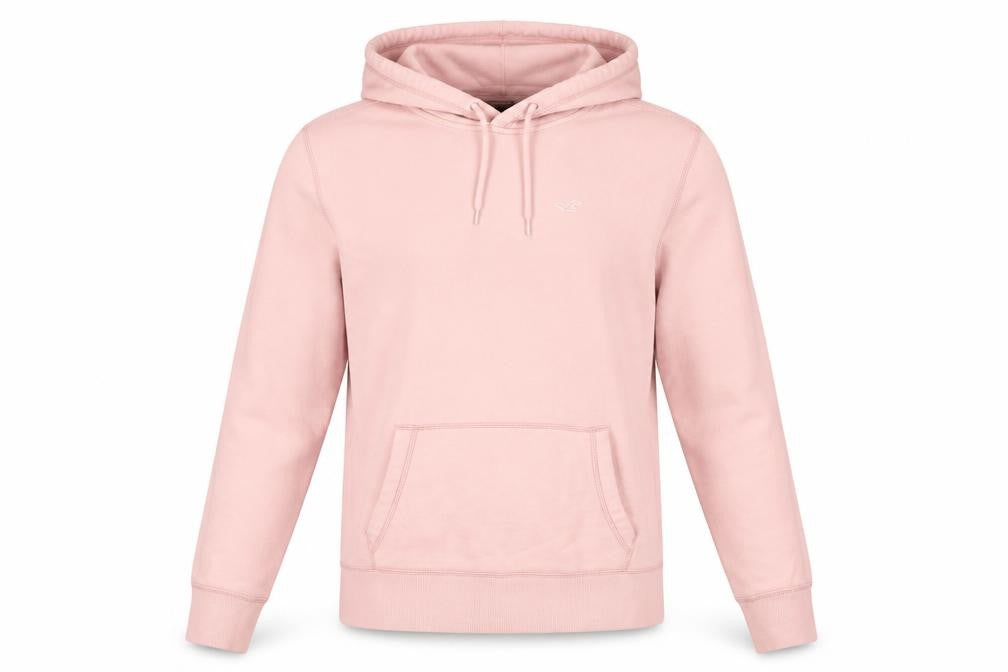 Hollister Co. Women's Pink Pullover Hoodie M