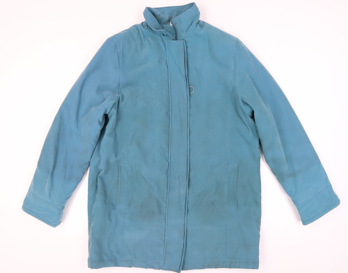 Klass Collection Women’s Blue Mid-Length Coat L