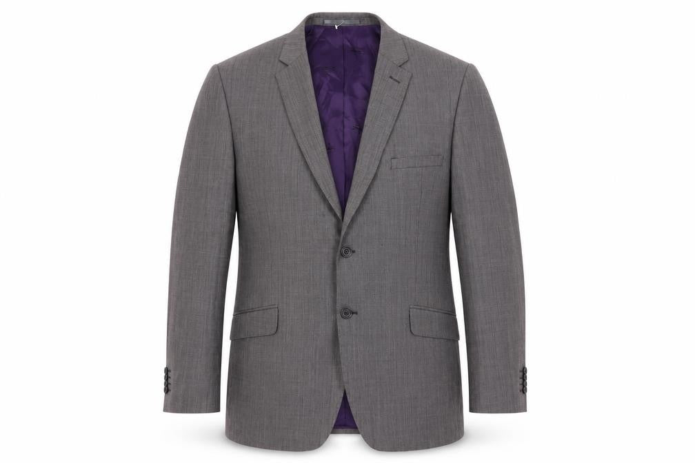 Paul Costelloe Men's Grey Blazer Size 44 Regular Fit