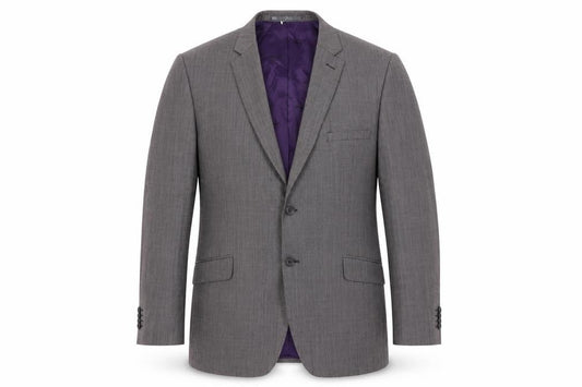 Paul Costelloe Men's Grey Blazer Size 44 Regular Fit