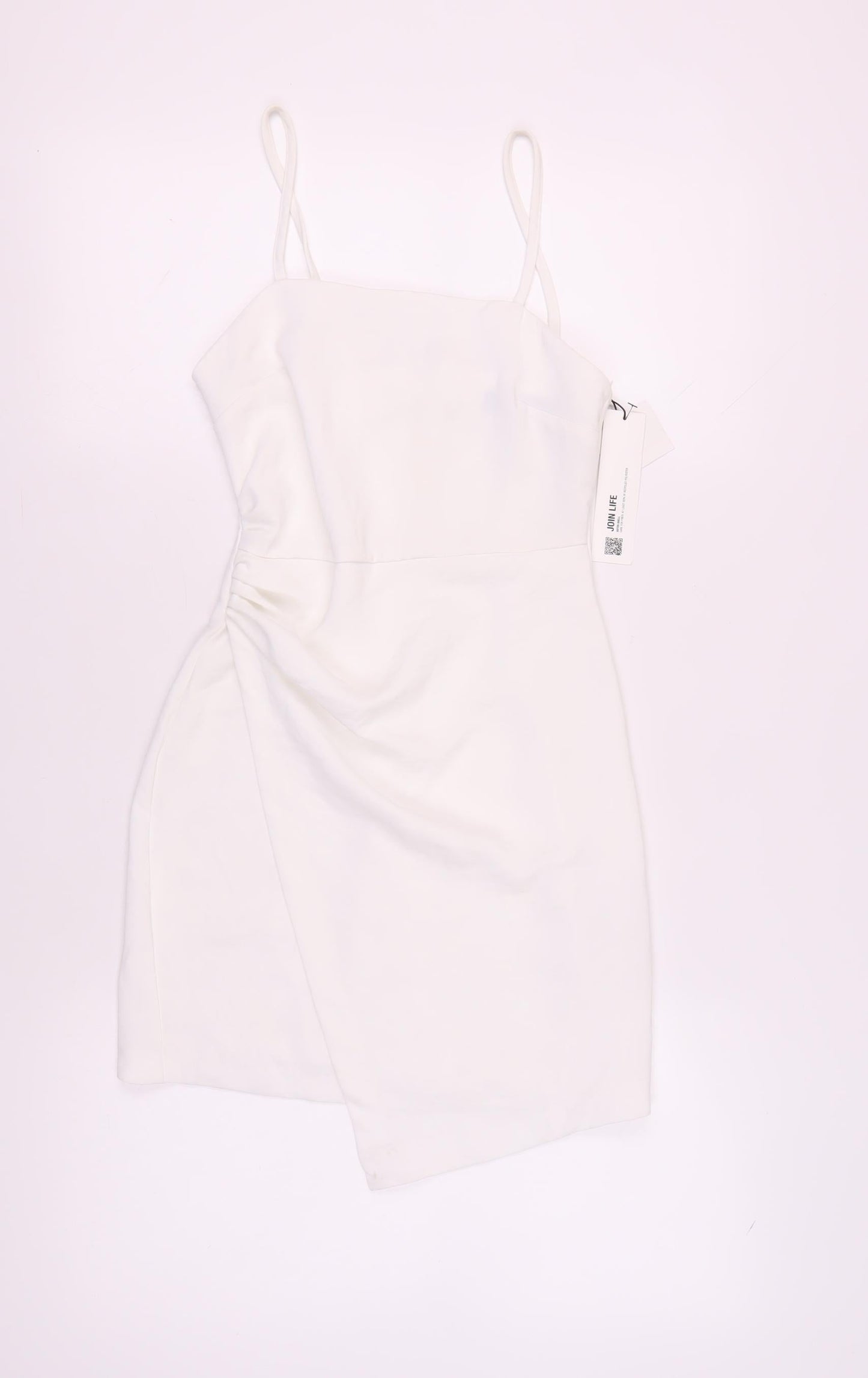 Zara Women's White Slip Dress XS Party Summer