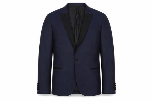 The Kooples Men's Blue Slim Fit Blazer Jacket UK 40R