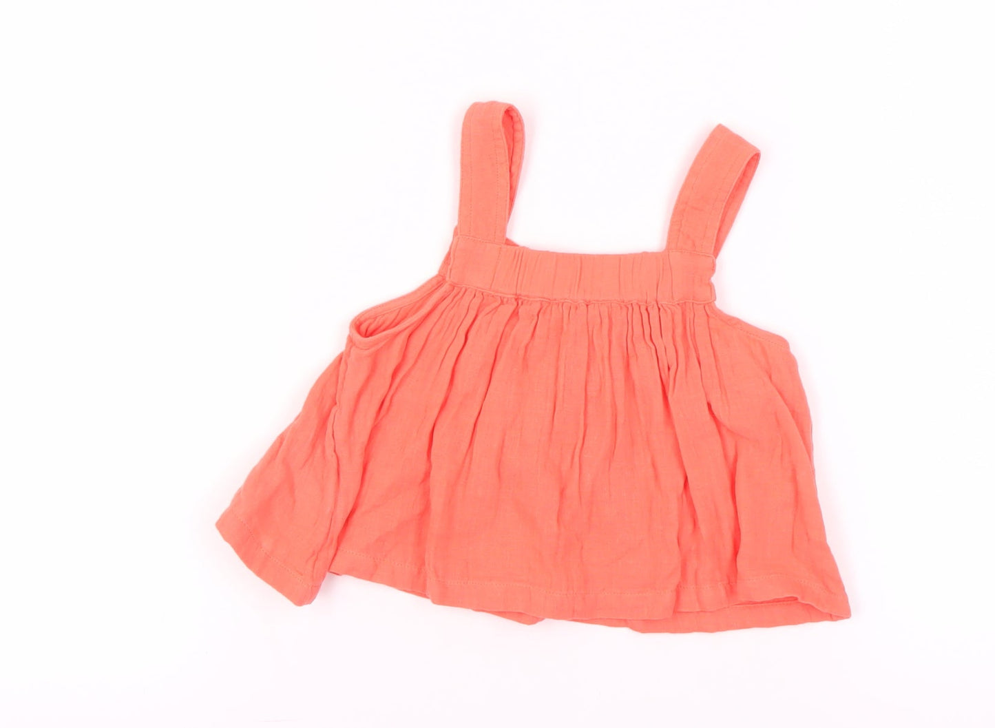 Marks and Spencer Girls Orange Camisole Top, 4-5 Years