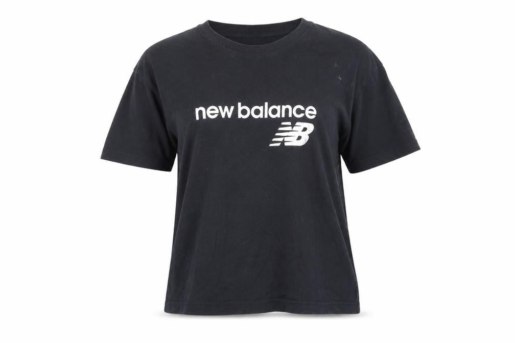 New Balance Unisex Black T-Shirt Small Regular Fit