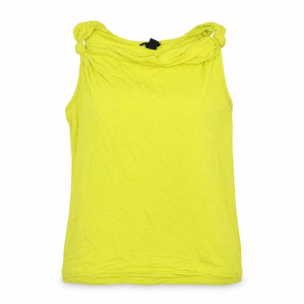 H&M Women's Green Sleeveless Tank Top M