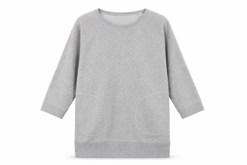 Hush Women's Grey Pullover Jumper, Size S, Relaxed Knit