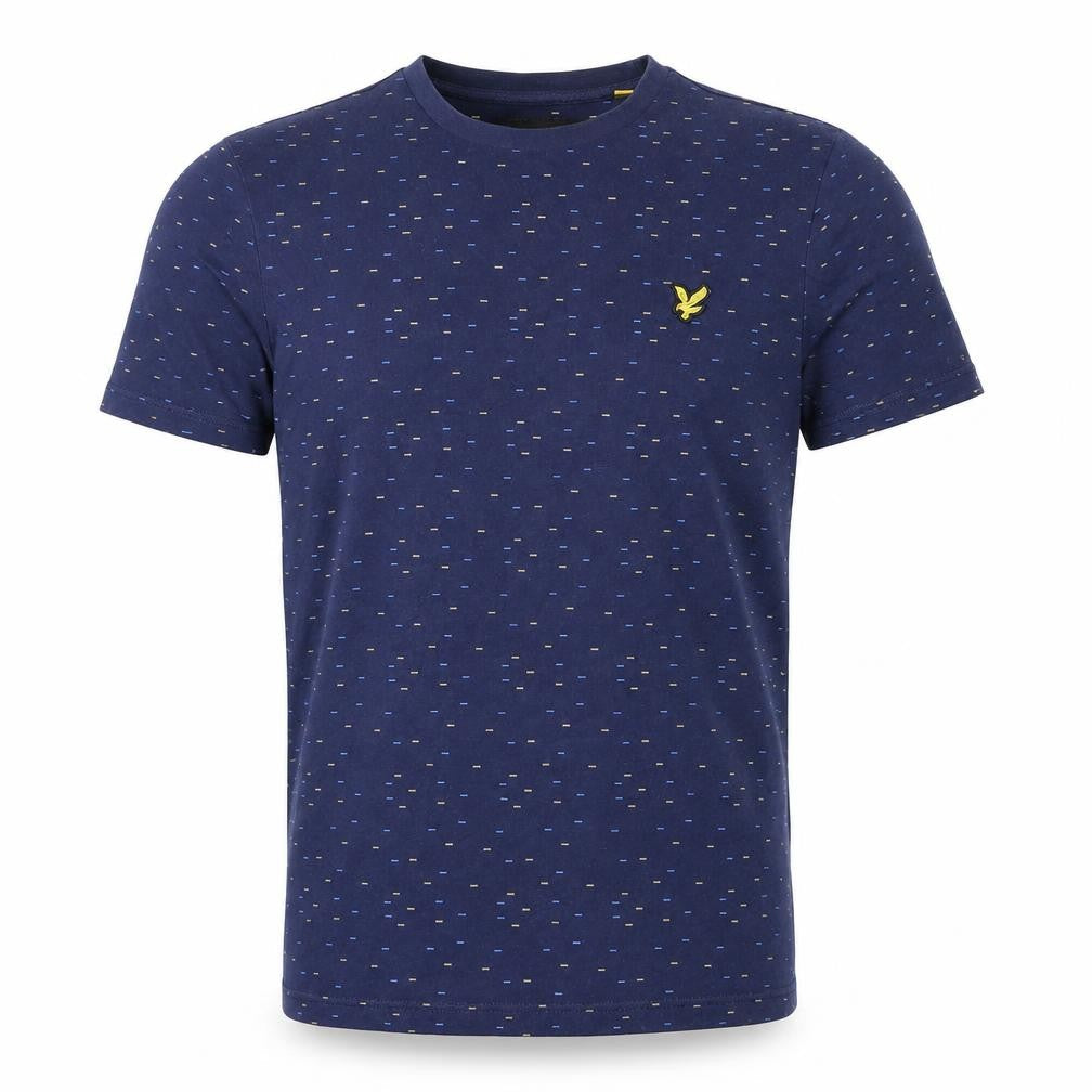 Lyle & Scott Men's Blue Graphic Print T-Shirt