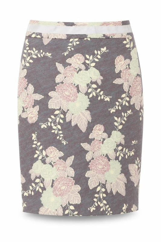 Coast Women's Multicoloured Floral Skirt - Size 10