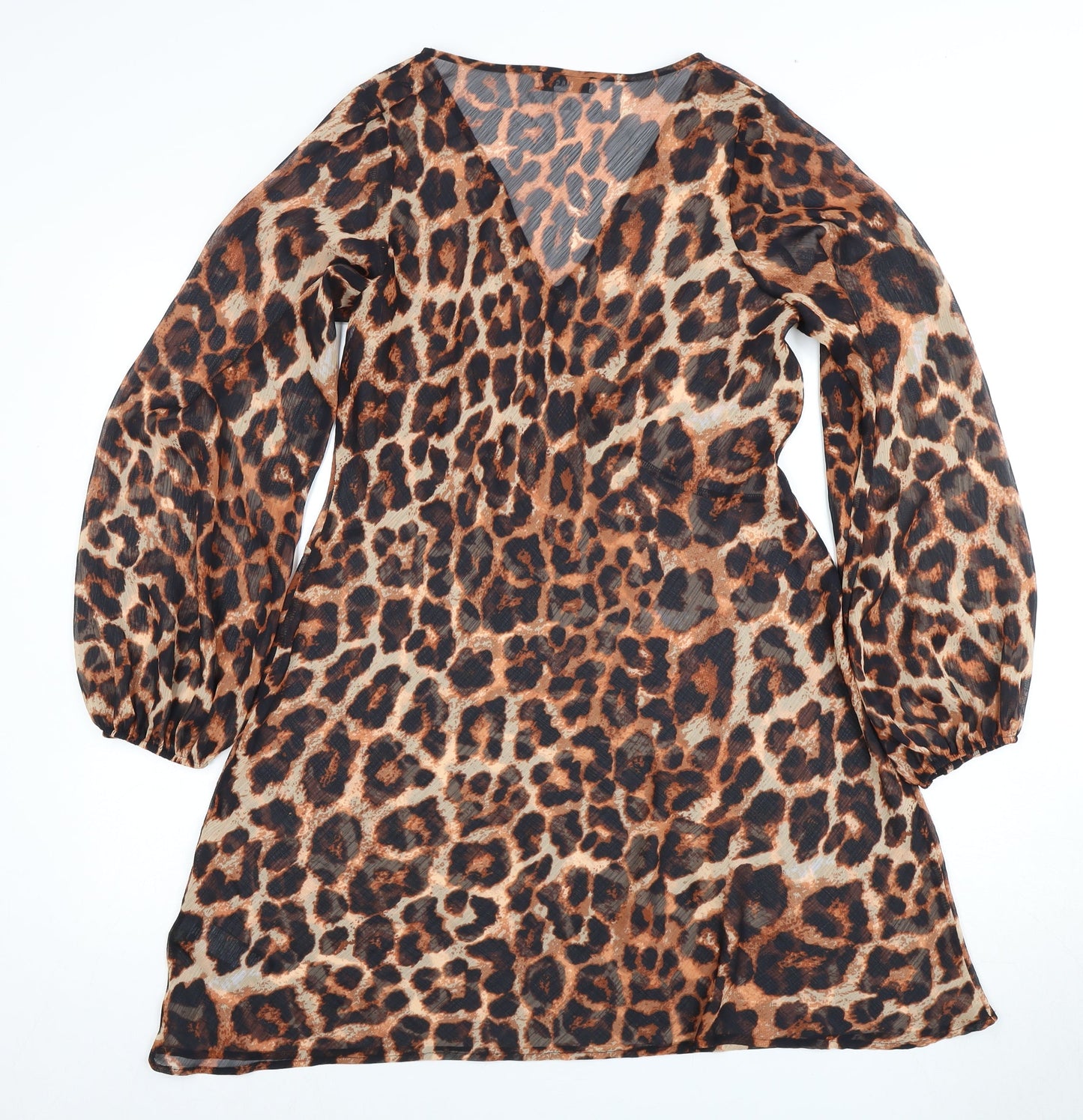 Marks and Spencer Women Animal Print V-Neck Dress