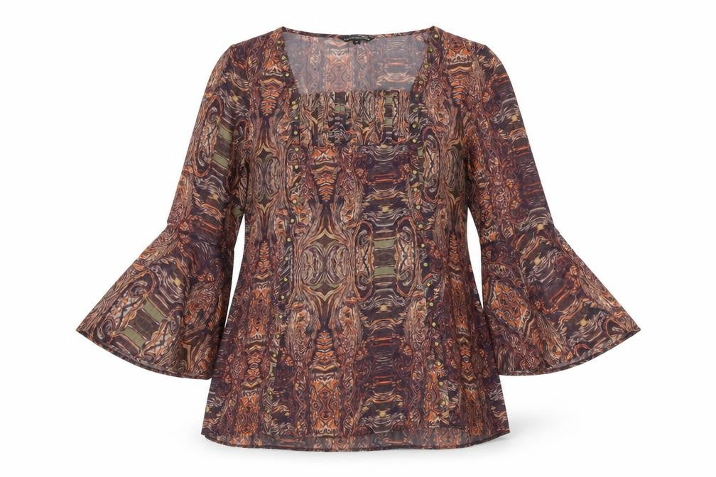 Limited Collection Women's Multicoloured Tunic Blouse
