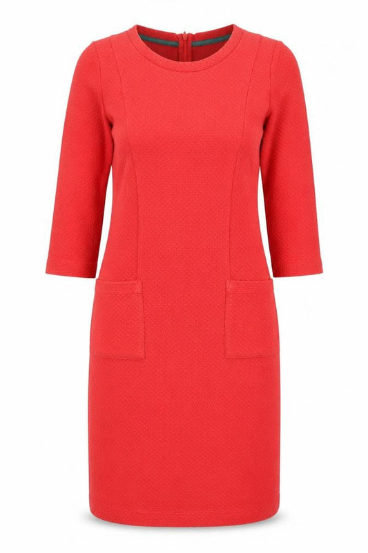 White Stuff Women's Red Knit Dress UK 8