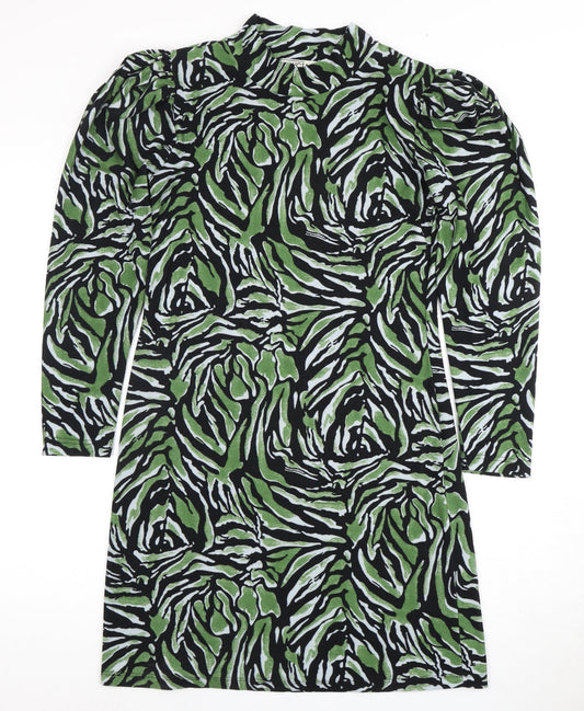 LYCIA Women's Multicoloured XL Animal Print Dress