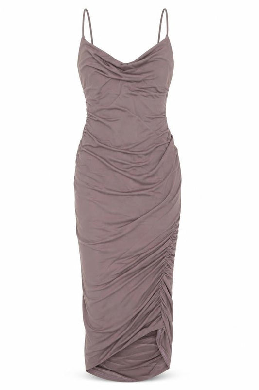 Boohoo Women's Purple Bodycon Dress Size 6