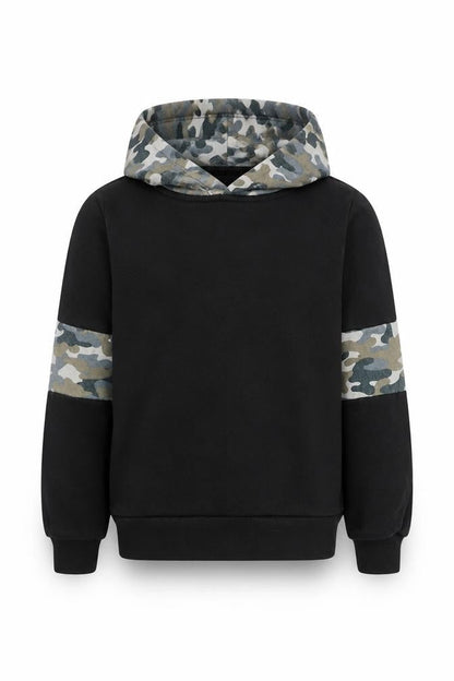 Skechers Boys Black Pullover Hoodie 10-11 Years