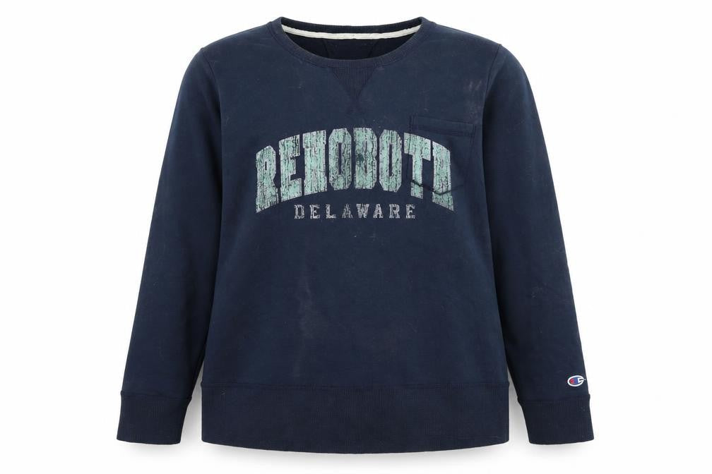 Champion Unisex Blue Pullover Sweatshirt XL