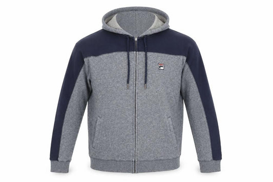 Fila Men’s Grey Hooded Jacket Medium Casual