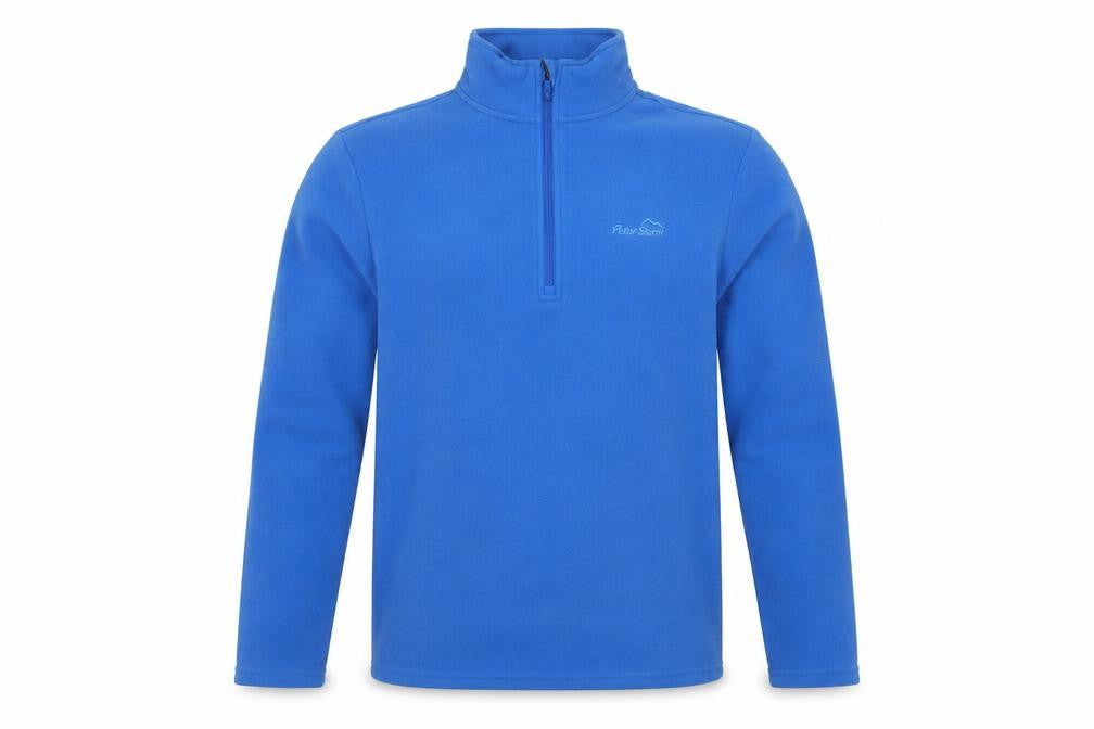Peter Storm Men's Blue Fleece Pullover Sweatshirt, S