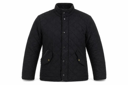 Feraud Men's Black Quilted Jacket Size S