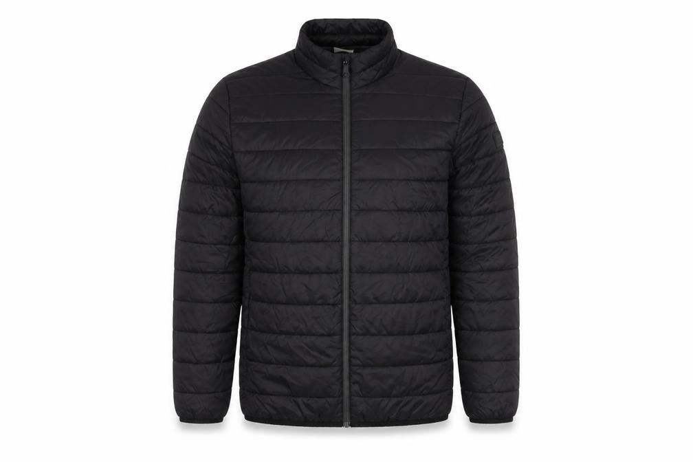 Jack & Jones Men's Black Puffer Jacket L