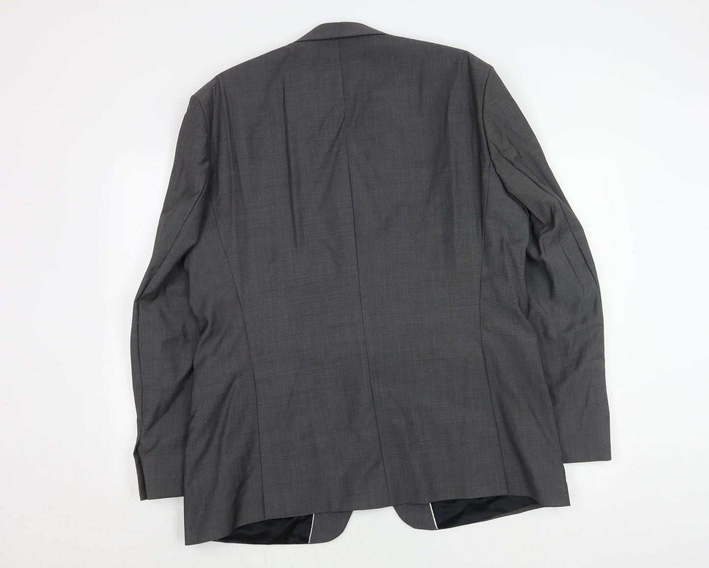 Stvdio Jeff Banks Men's Grey Blazer, Size 46, Regular Fit