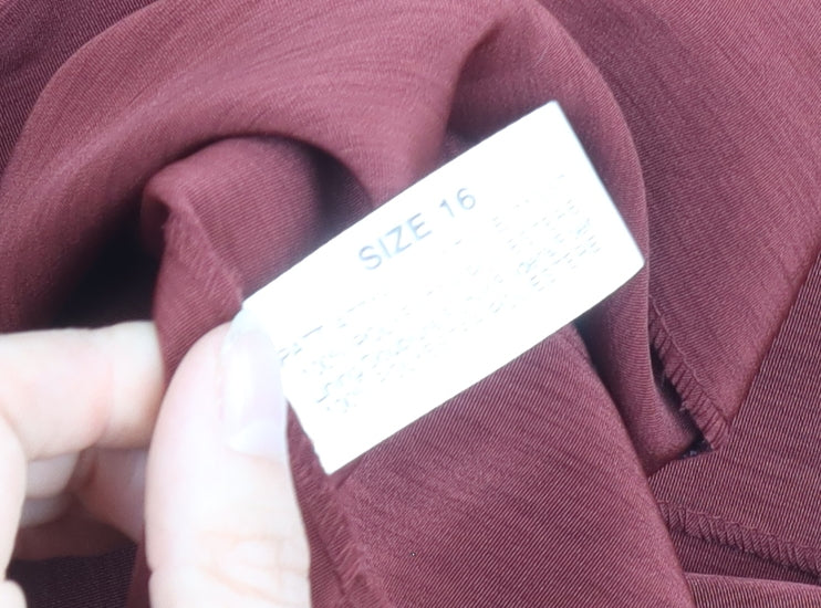Windsmoor Women's Red Blazer Size 16, Button Front
