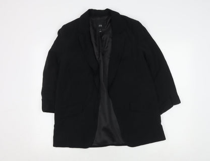 River Island Women's Black Blazer Size 10 Regular Fit