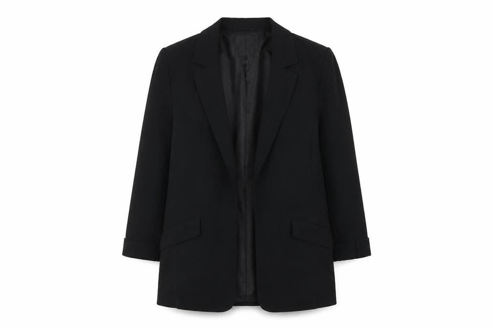 River Island Women's Black Blazer Size 10 Regular Fit