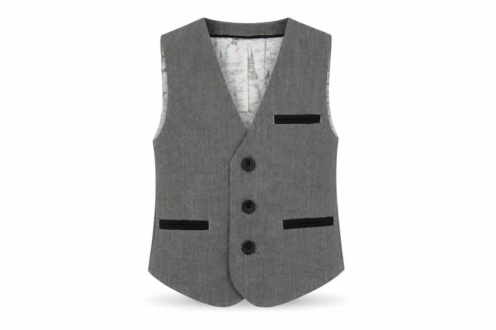 Monsoon Boys Grey Vest Sleeveless 4-5 Years Uniform