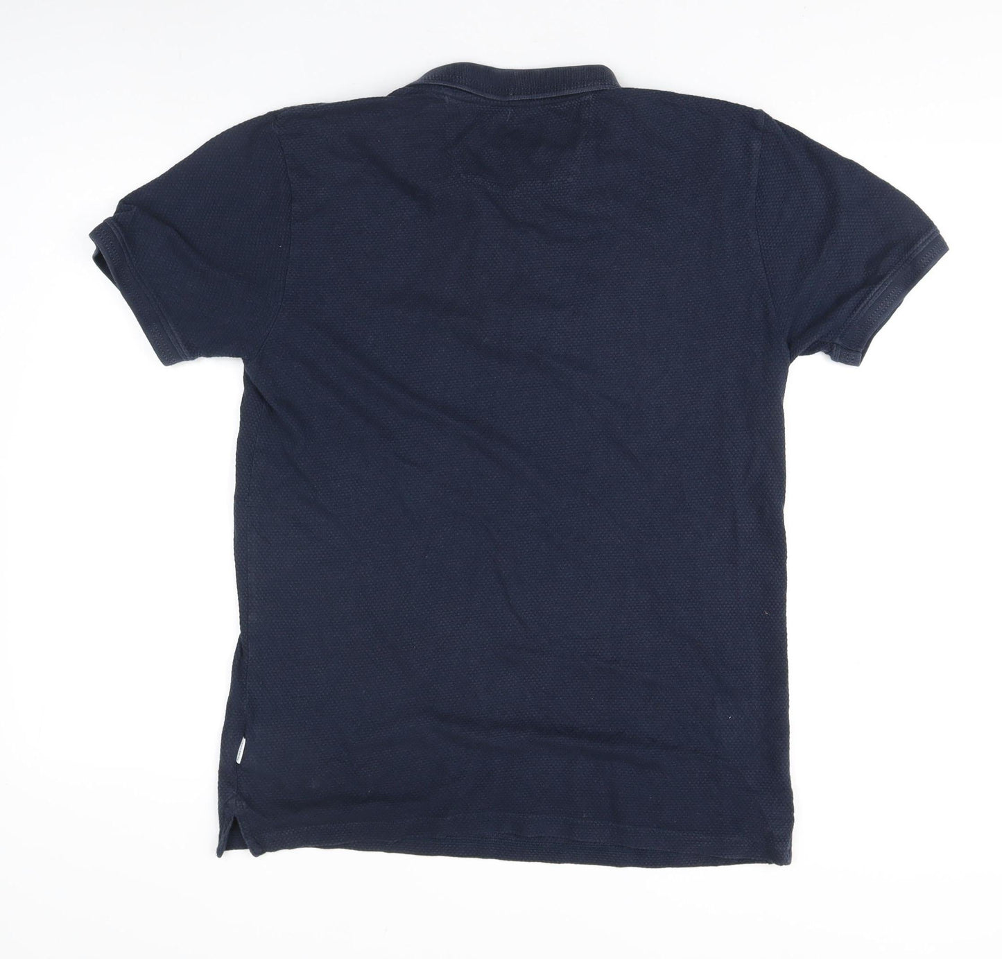Peter Werth Men's Blue Polo Shirt L Short Sleeve Casual