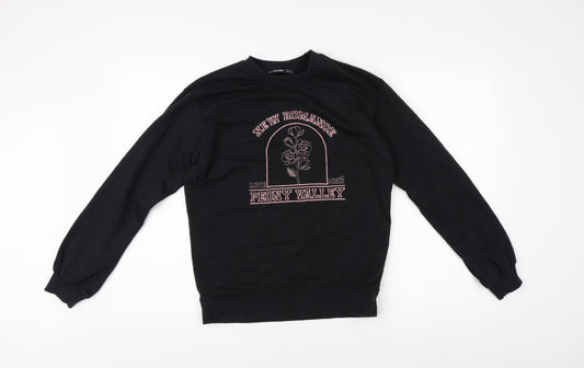 Threadbare Women's Black Pullover Sweatshirt Size 6