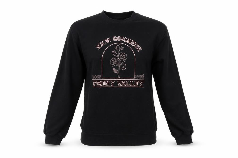 Threadbare Women's Black Pullover Sweatshirt Size 6