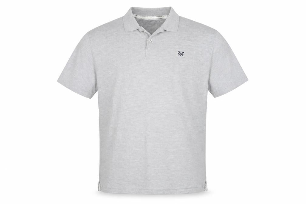 Crew Clothing Grey Polo 2XL Short Sleeve