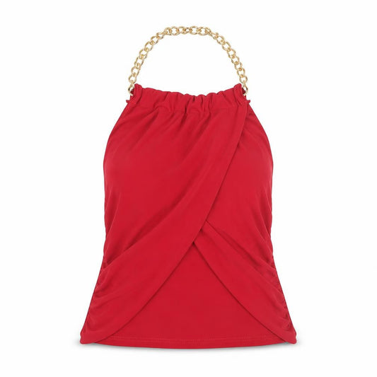 Quiz Women's Red Halter Camisole Top Size 14