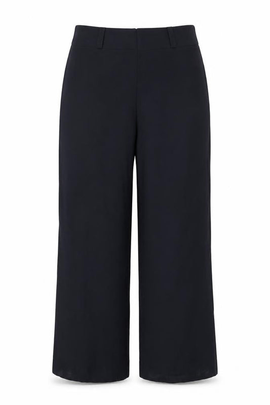 Marks & Spencer Women’s Black Wide-Leg Trousers Size 12