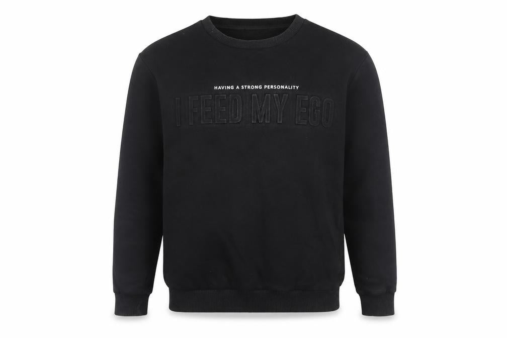 Zara Men's Black S Pullover Sweatshirt