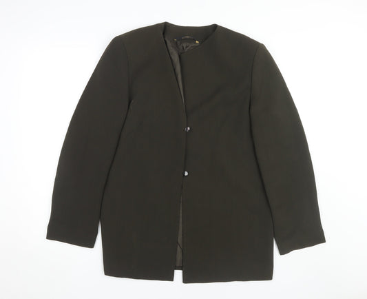 Marks and Spencer Women's Green Jacket Size 12